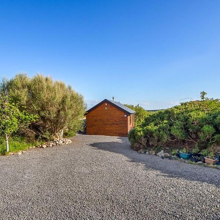 Seaside Log Cabin, Carna Villa Buitenkant foto