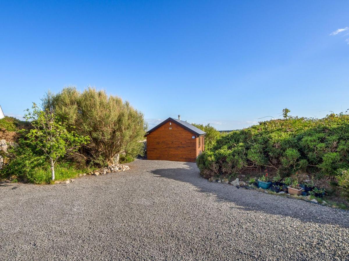 Seaside Log Cabin, Carna Villa Buitenkant foto