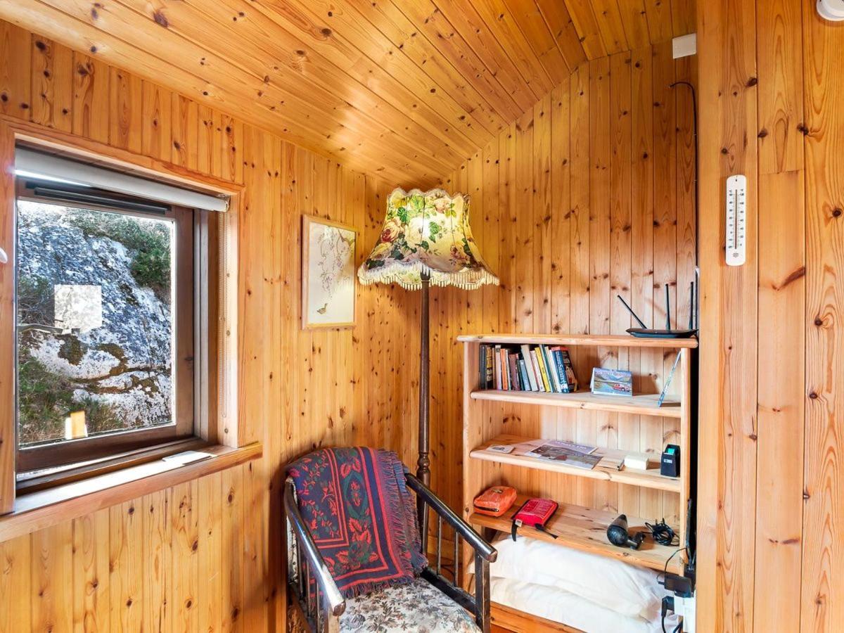 Seaside Log Cabin, Carna Villa Buitenkant foto